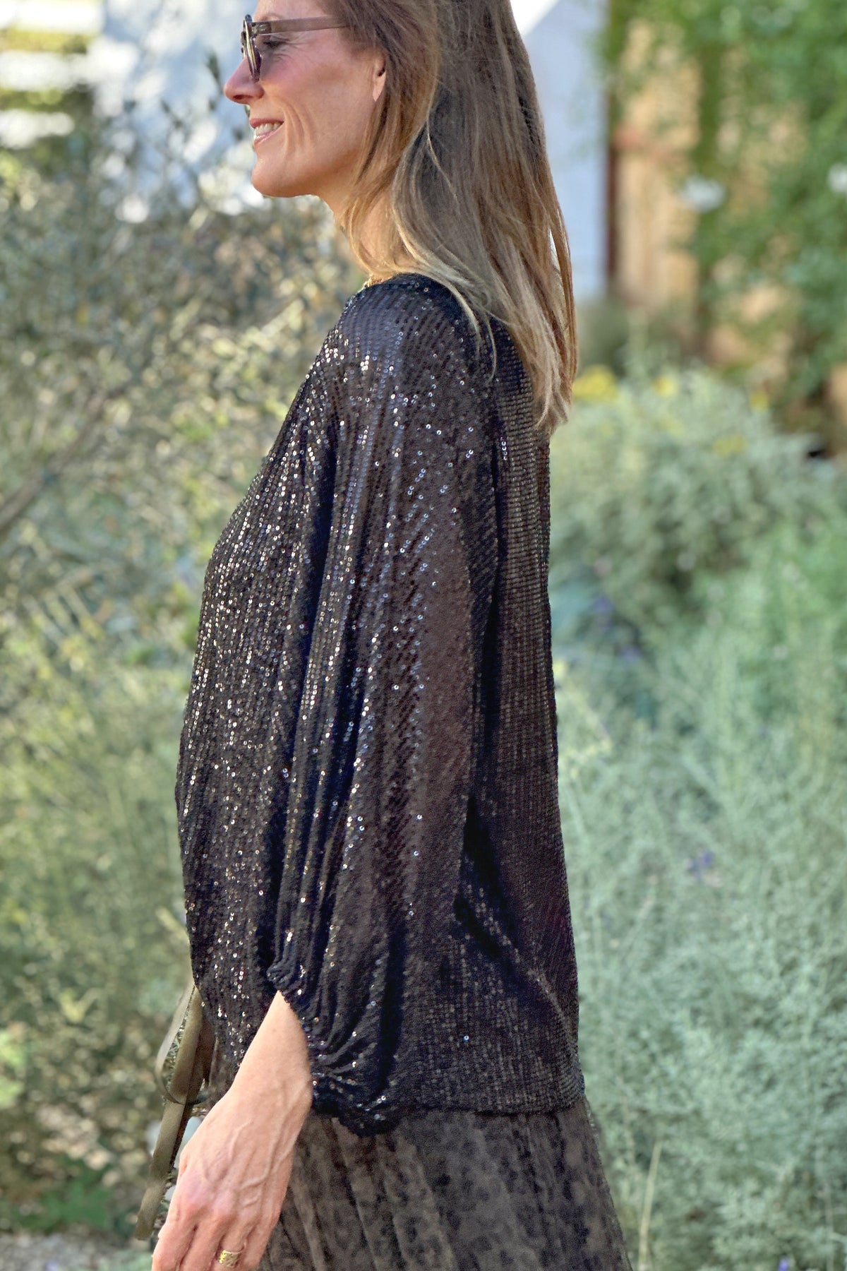 GIOTTO SEQUIN TOP